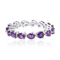 Amethyst Silver Ring