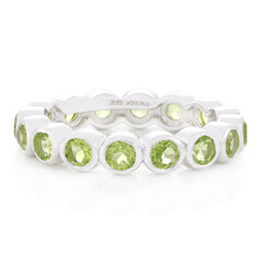 Peridot Silver Ring