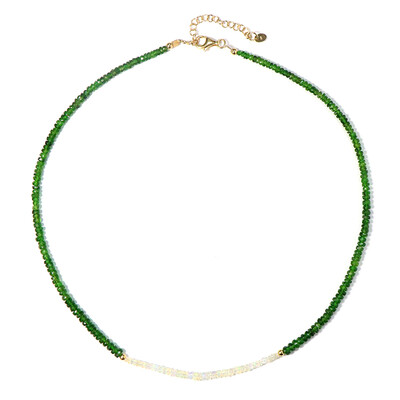Welo Opal Silver Necklace