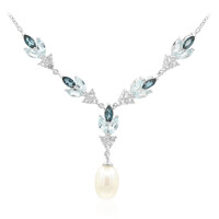 Freshwater pearl Silver Necklace