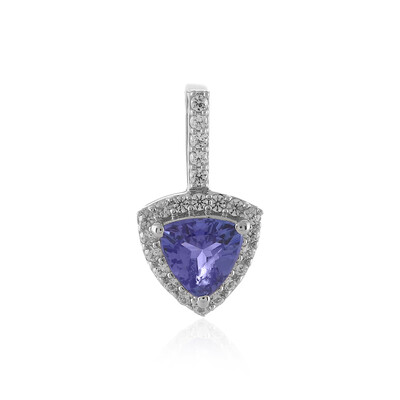 Tanzanite Silver Pendant