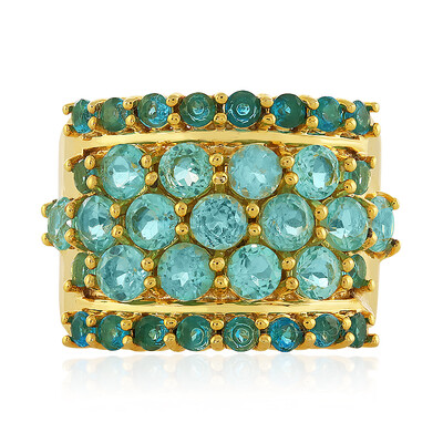 Apatite Silver Ring