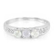 Cuprian Tourmaline Silver Ring