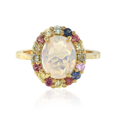 Welo Opal Silver Ring