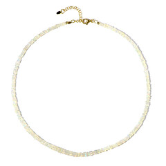 Welo Opal Silver Necklace