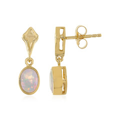Welo Opal Silver Earrings