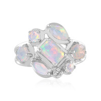 Welo Opal Silver Ring