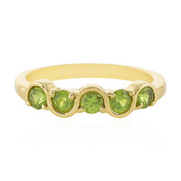 9K Russian Demantoid Gold Ring (La Revelle)
