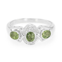 Mozambique Sapphire Silver Ring