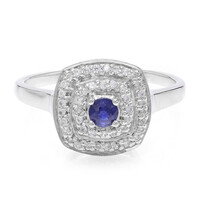Kanchanaburi Sapphire Silver Ring