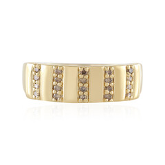 I2 Brown Diamond Silver Ring