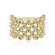 9K I2 Champagne Diamond Gold Ring (de Melo)