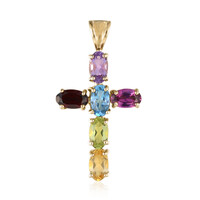 Amethyst Silver Pendant