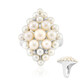 White Freshwater Pearl Silver Ring (Michelle Albala)
