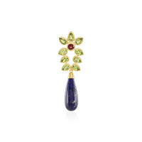 Lapis Lazuli Silver Pendant