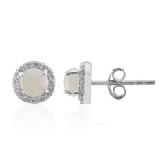 Welo Opal Silver Earrings
