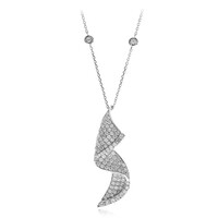 14K I1 (H) Diamond Gold Necklace (CIRARI)
