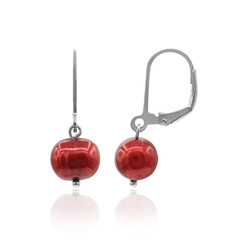 Freshwater pearl Silver Earrings (TPC)