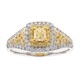 14K SI2 Yellow Diamond Gold Ring (CIRARI)