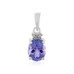 Tanzanite Silver Pendant