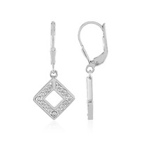 Zircon Silver Earrings