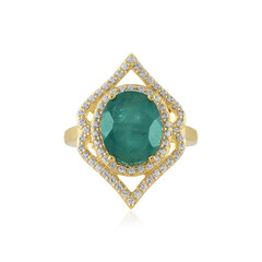 Grandidierite Silver Ring