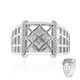 Zircon Silver Ring (Remy Rotenier)