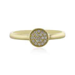 9K Flawless (F) Diamond Gold Ring (LUCENT DIAMONDS)