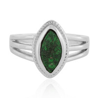 Uvarovite Silver Ring