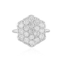 Zircon Silver Ring