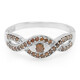 Fancy Diamond Silver Ring