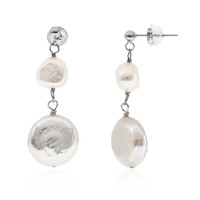 Freshwater pearl Silver Earrings