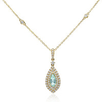 18K Paraiba Tourmaline Gold Necklace (CIRARI)