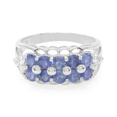 Kanchanaburi Sapphire Silver Ring