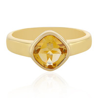 Citrine Silver Ring