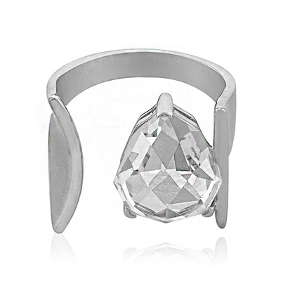 White Quartz Silver Ring (TPC)