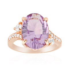 Bolivian Amethyst Silver Ring