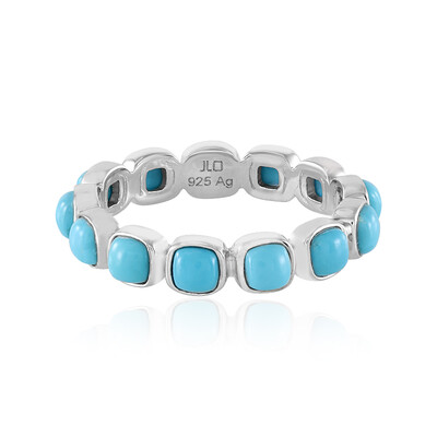 Sleeping Beauty Turquoise Silver Ring