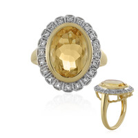 Citrine Silver Ring