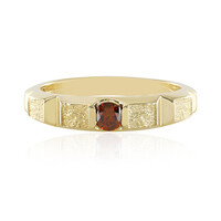 9K I2 Red Diamond Gold Ring (de Melo)