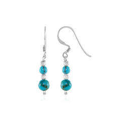 Turquoise Silver Earrings
