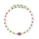 Mozambique Ruby Steel Bangle (Riya)
