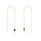 9K Brazilian Aquamarine Gold Earrings (CUSTODANA)