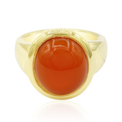 Carnelian Silver Ring