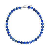 Lapis Lazuli Silver Necklace
