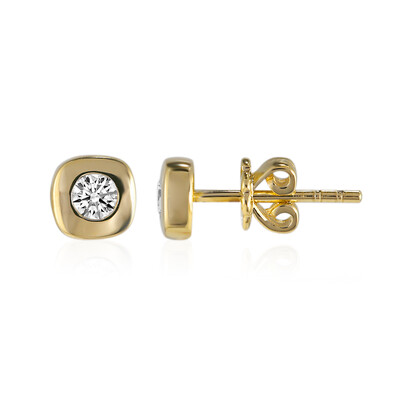 14K SI1 (G) Diamond Gold Earrings (Annette)