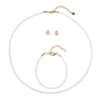 Zircon Silver Set