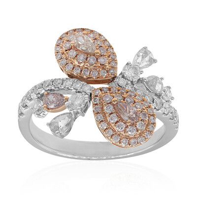 18K I1 Pink Diamond Gold Ring (CIRARI)