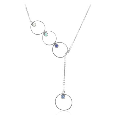 Santa Maria Aquamarine Silver Necklace
