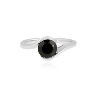 Black Onyx Silver Ring